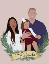 Load image into Gallery viewer, Family Illustration